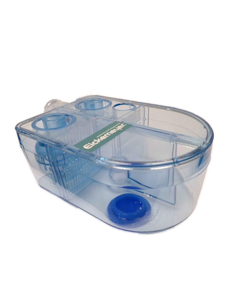 [DK]Blå plastbeholder til absorberkalk